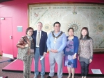 Parramatta Lord Mayor John Chedid opens Chinese Australian exhibition (from left) Mimi Kwok, Jack Brook, Lord Mayor John Chedid, Daphne Lowe Kelley and Louisa Cheung.
